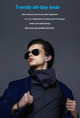 Gaming Bluetooth Earbuds with Digital Display - Waterproof Wireless Headphones