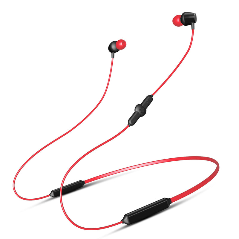 Advanced Q5 Wireless Sports Bluetooth Headset - 48H Playtime & Dual Phone Connection