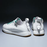 Premium Men's Leather Sports Casual Shoes - Comfortable Versatile Korean Style Footwear