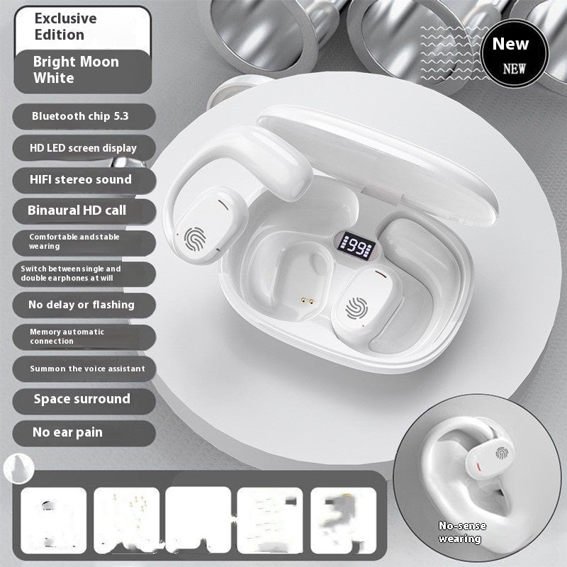 Wireless Bluetooth Earbuds - GT280HIFI Premium Ear-Mounted Headphones with 8+ Hour Battery