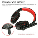 Premium Wireless Bluetooth Gaming Headset - High-Fidelity Stereo Sound