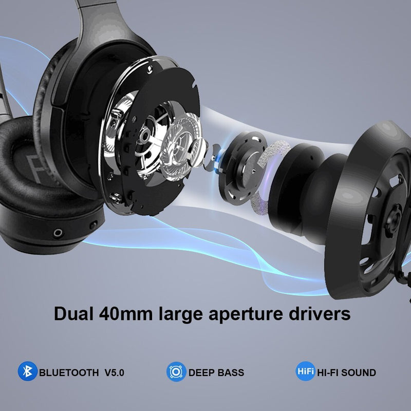 Wireless E98 Bluetooth Gaming Headset - Premium Audio Experience