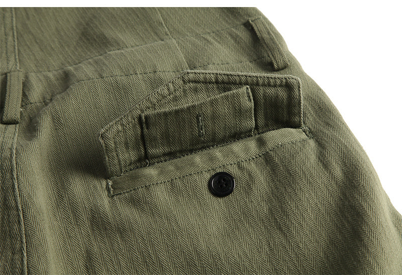 Relaxed Fit Denim Overalls - Vintage Style Workwear