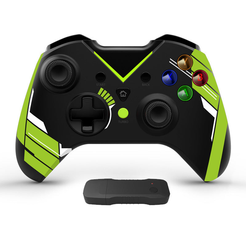 Ultimate Wireless Gaming Controller - 2.4G Multi-Platform Gamepad with Vibration & LED Lights