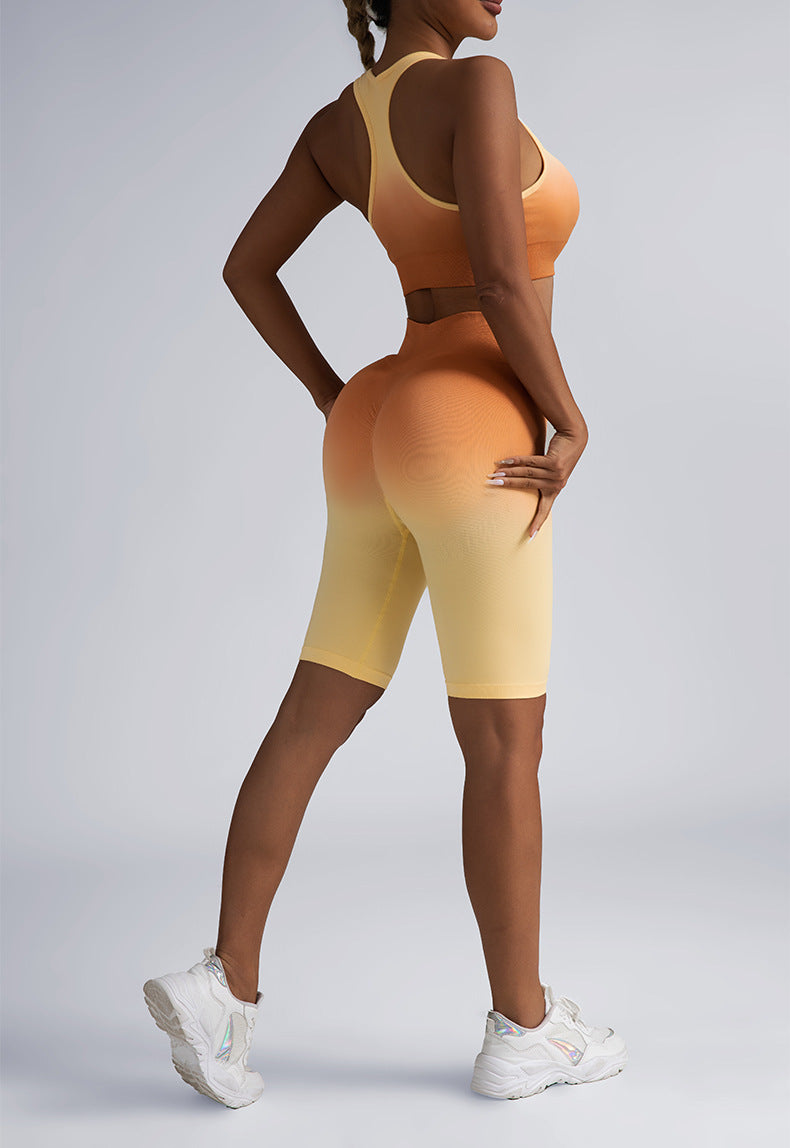 Premium High-Waisted Scrunch Butt Lifting Workout Shorts - Seamless Yoga & Gym Athletic Wear