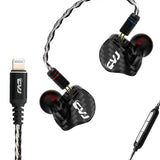 Lightning Interface Ring Iron HiFi In-Ear Headphones - Professional Audio Experience