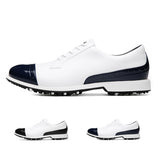Premium Waterproof Golf Shoes - Anti-Slip Men's Sports Footwear with PU Upper