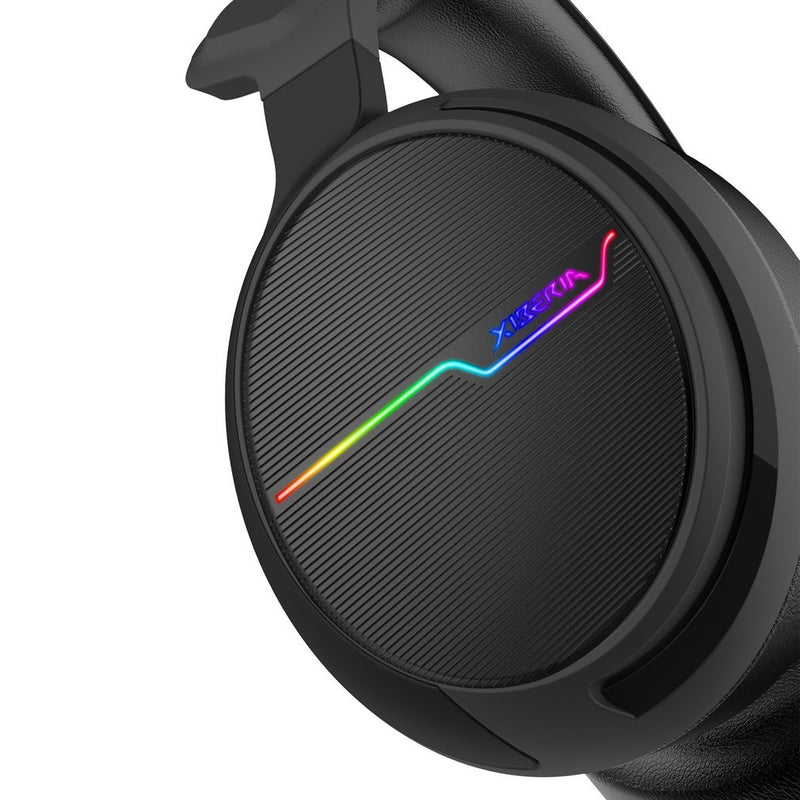 V10+ Gaming Headset with RGB Lighting - USB & 3.5mm Dual Interface Professional Gaming Headphones