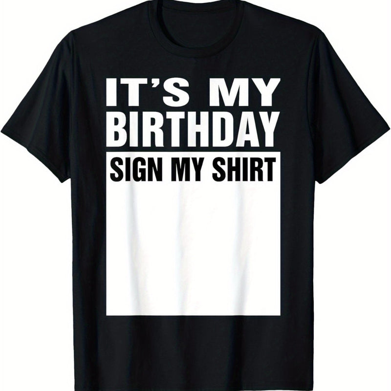 Premium Birthday Celebration T-Shirt - Comfortable Summer Casual Wear