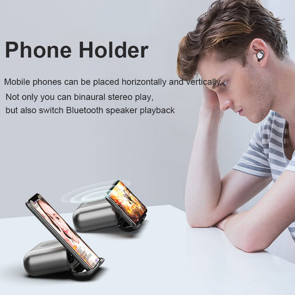 F9 5.0 Wireless Bluetooth Earbuds with 2000mAh Charging Case - Premium Noise Reduction Headphones