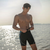 Quick-Dry Nylon Swimming Trunks for Men - Professional Water Sports Swimwear
