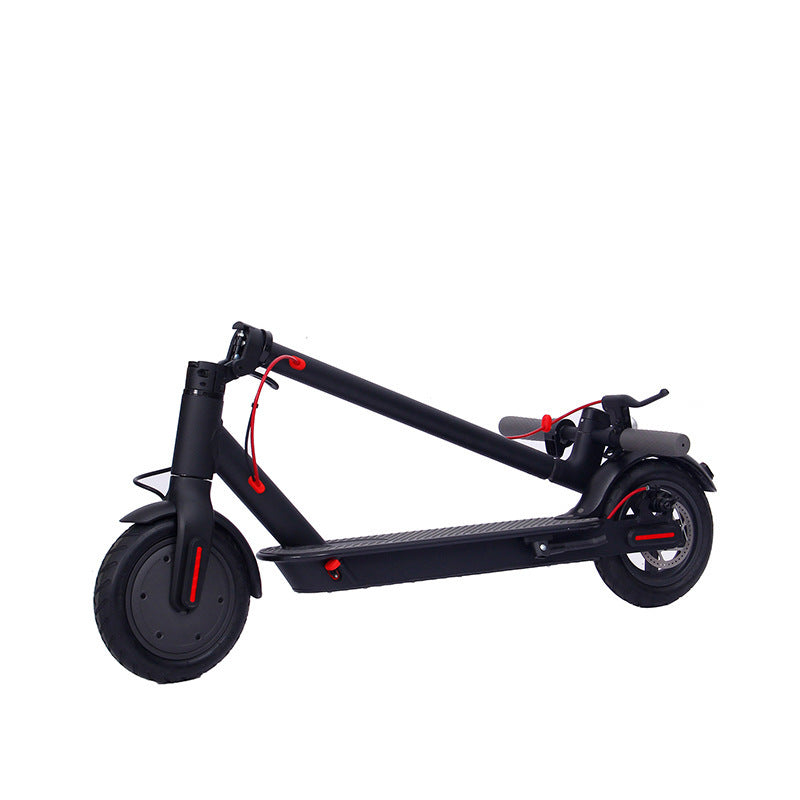Foldable Electric Scooter 8.5" - 350W Motor, 30km/h Speed, LED Display & Quick Fold Design