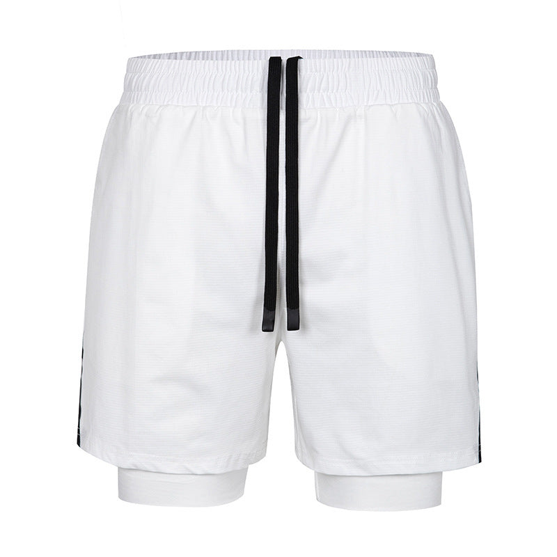 Quick-drying Small Plaid Sports Pants For Men