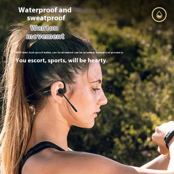Advanced ENC Wireless Bone Conduction Bluetooth Headphones - Open Ear Design