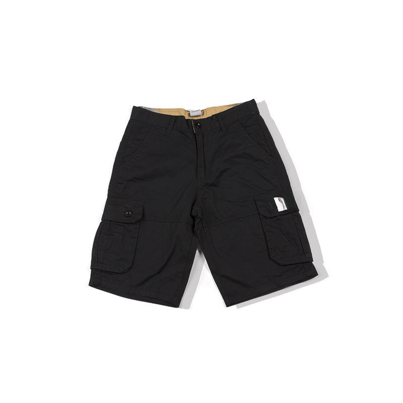 Japanese Style Casual Cargo Pants - Men's Trendy Overalls with Multiple Pockets