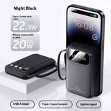 Compact And Portable Large Capacity Portable Power With Cable