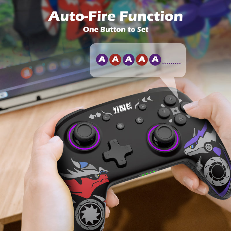 Premium NFC Wireless Gaming Controller Handle with Protective Shell Cover