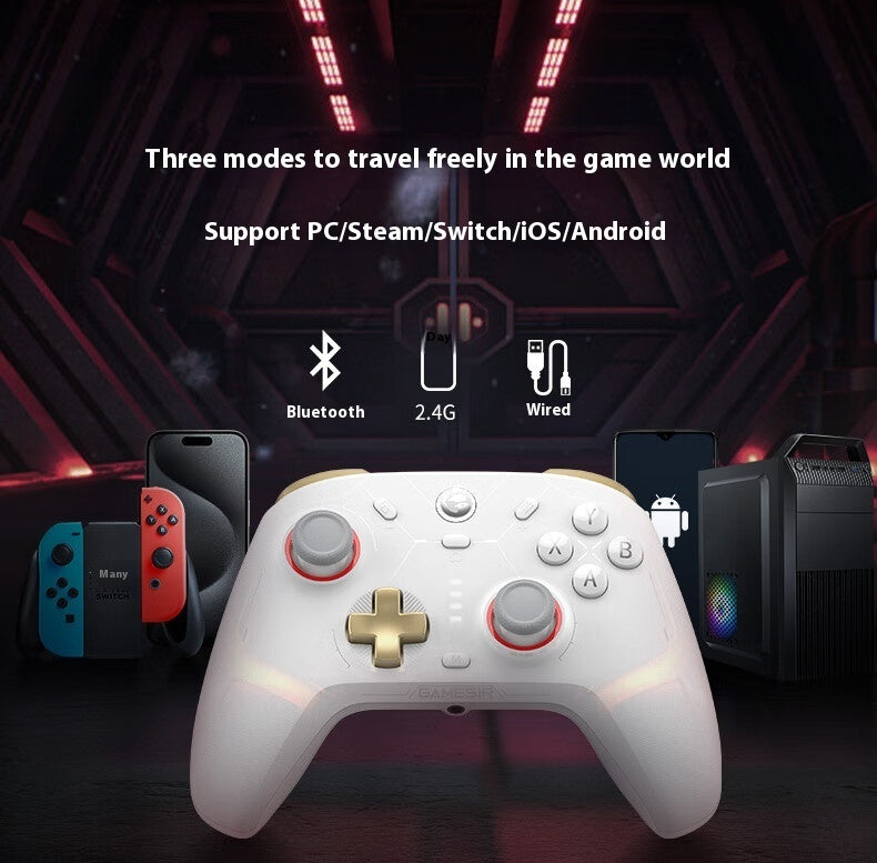 Ultimate Gaming Controller with Wireless Charging Base - Multi-Platform Compatible