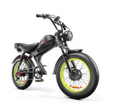 High-Performance Dual Motor Electric Bike - 48V 1000W x2 Power System