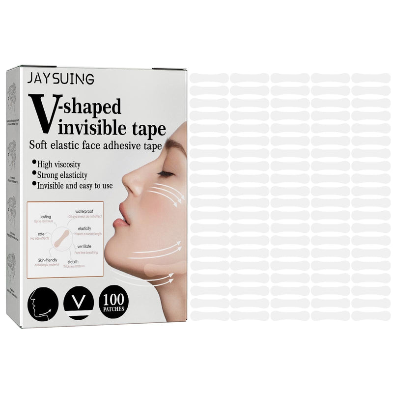 Jaysuing Invisible Patch Face Lifting Patch Fade Fine Lines Firming Lifting Chin Muscle Contouring Patch Shrinking Patch