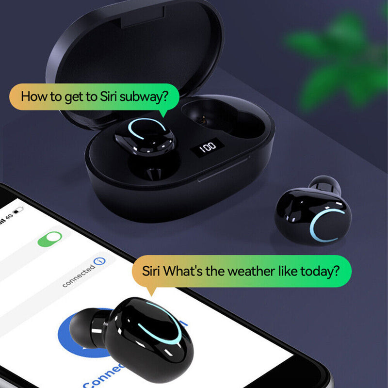 Premium Bluetooth 5.3 Wireless Earbuds - IPX5 Waterproof Sport Headphones with Microphone