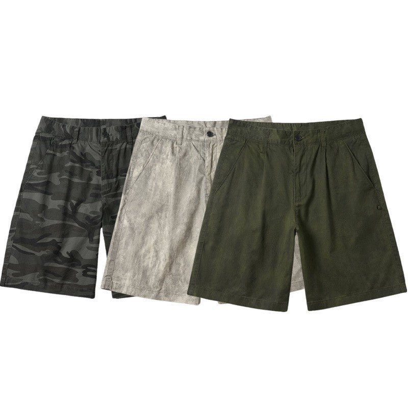 Comfortable Cotton Casual Shorts - High Elasticity Men's Summer Shorts