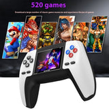Classic Handheld Gaming Console - 400 Built-in Games with TV Connection