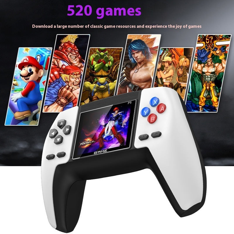 Classic Handheld Gaming Console - 400 Built-in Games with TV Connection