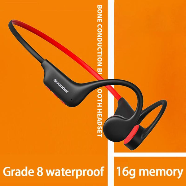 Advanced Bone Conduction Bluetooth 5.0 Headphones - Wireless Sports Earphones