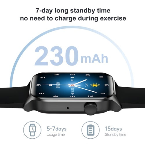 Advanced Fitness Smartwatch - 1.9" HD Display with Heart Rate Monitor & Bluetooth Calling