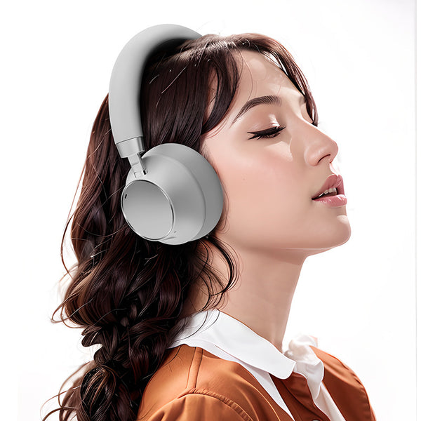 Professional Active Noise Cancelling Bluetooth Headphones - 30H Battery Life