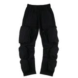 Stylish Hip-Hop Loose Casual Cargo Leggings - European American Streetwear