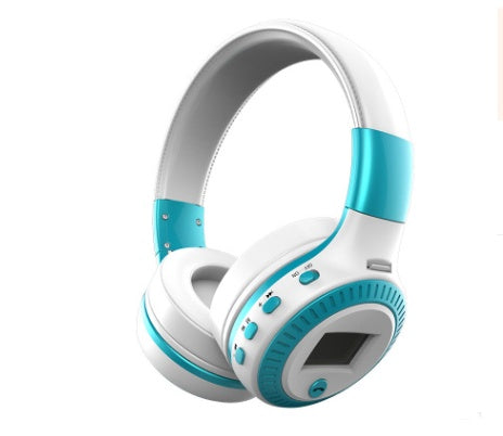 Advanced Bluetooth Wireless Headset - High-Fidelity Stereo Sound with FM Radio & TF Card Support