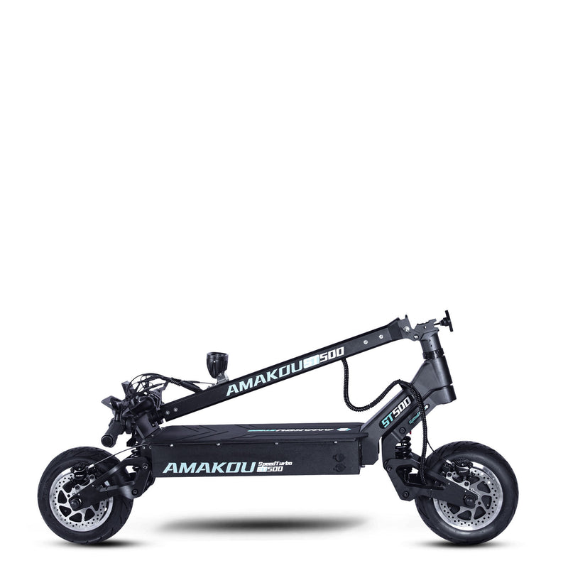 High-Performance 72V Electric Scooter - 5000W Motor, 62 Mile Range, Foldable Design