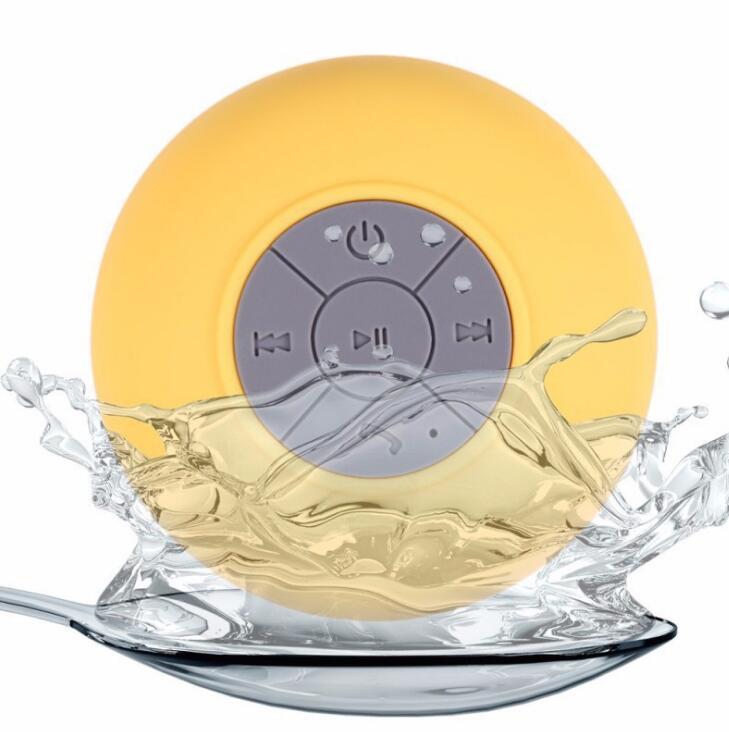 Portable Waterproof Bluetooth Speaker - Mini Wireless Audio Device with LED Lights