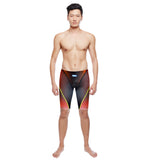 Men's Quick-Dry Swimming Trunks - Five-Point Mid-Length Boxer Style Swim Shorts