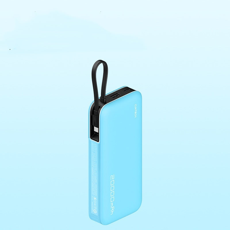 20000 MA Mobile Power PD Fast Charge With Cable Power Bank