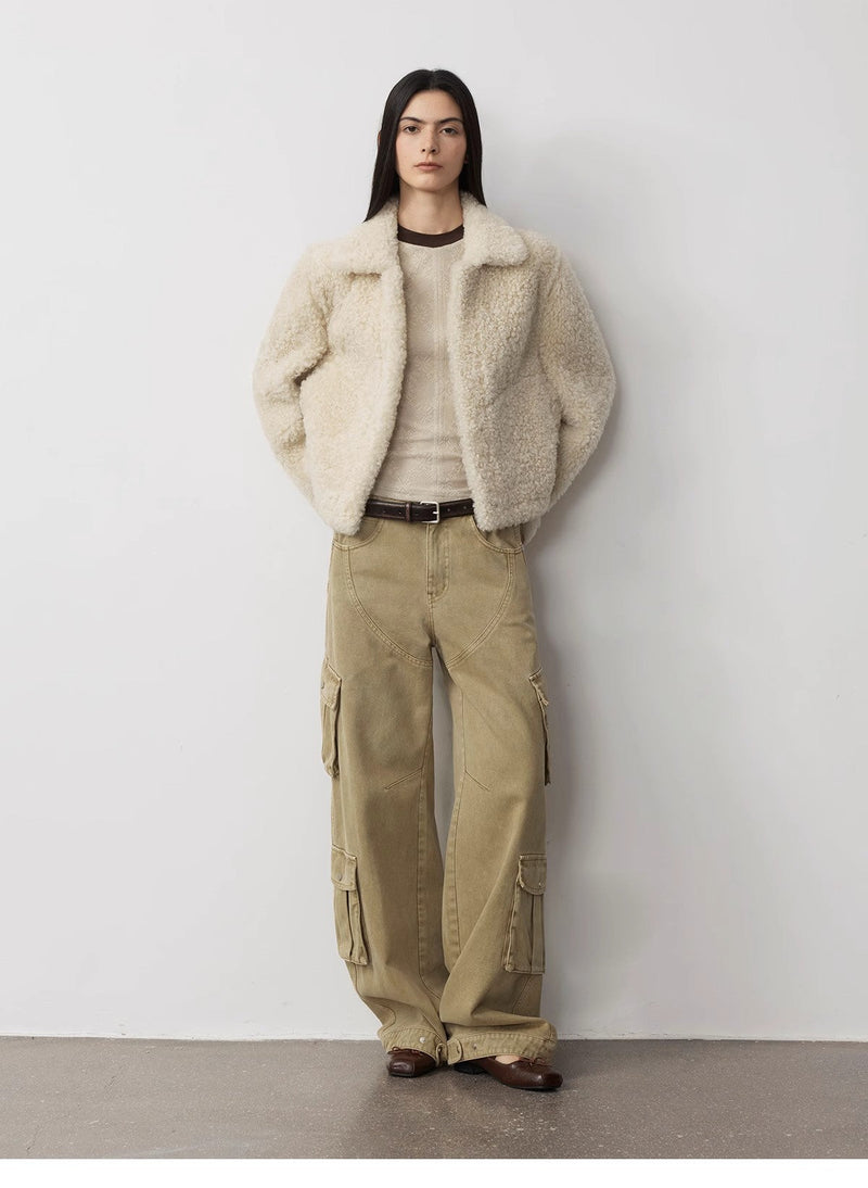 Heavy Washed Personalized Distressed American Streetwear Cocoon Jeans