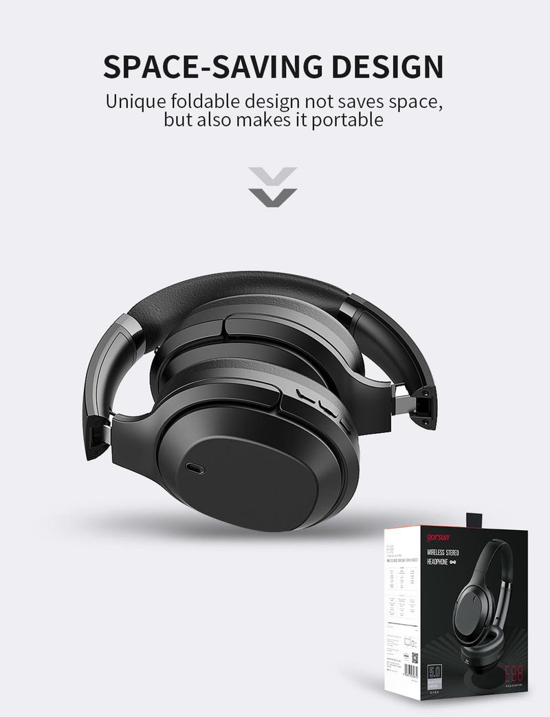 Wireless E98 Bluetooth Gaming Headset - Premium Audio Experience