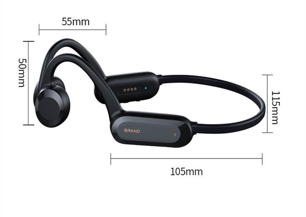 Revolutionary Waterproof Bone Conduction Swimming Headphones - IPX8 Bluetooth 5.0 with 8GB Memory