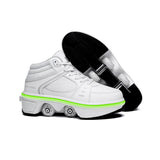 Premium Double Row Rune Roller Skates - Deformation Shoes for Men