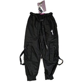 Urban Street Style Cargo Overalls - Men's Loose Fit Hip Hop Pants