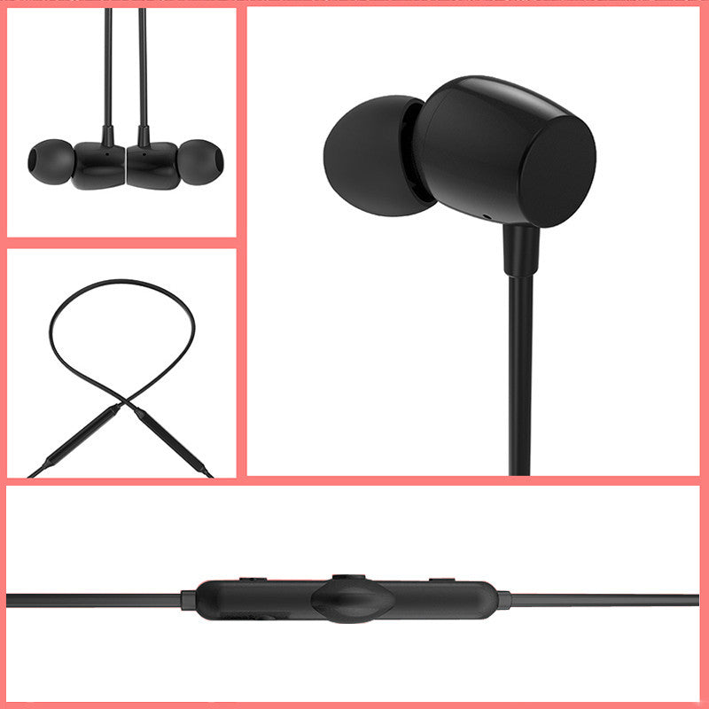 Advanced Q5 Wireless Sports Bluetooth Headset - 48H Playtime & Dual Phone Connection