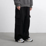 Military Style Cargo Overalls with Multi-Pocket Design - Army Green XXL