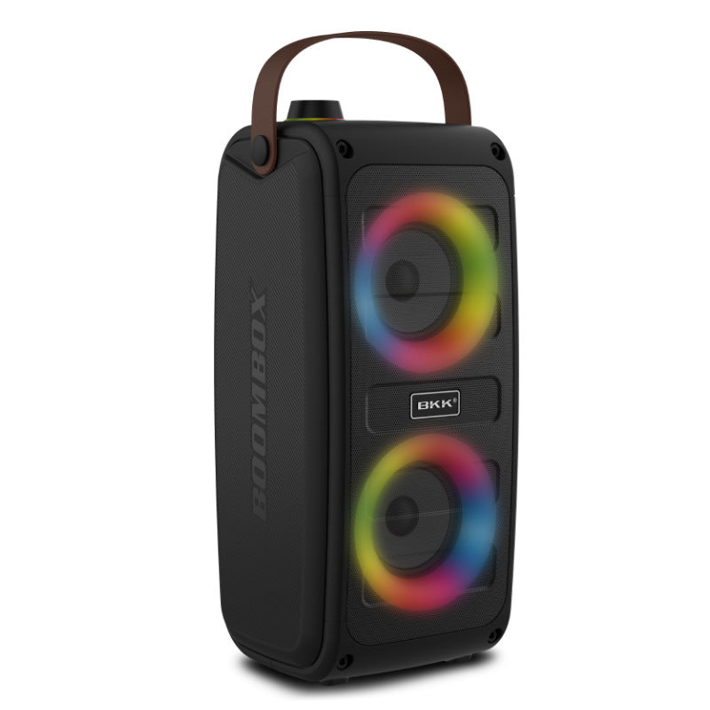 Wireless Bluetooth Speaker with LED Color Lights - Portable Sound System