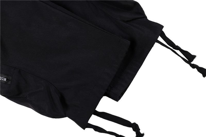 Stylish Hip-Hop Loose Casual Cargo Leggings - European American Streetwear