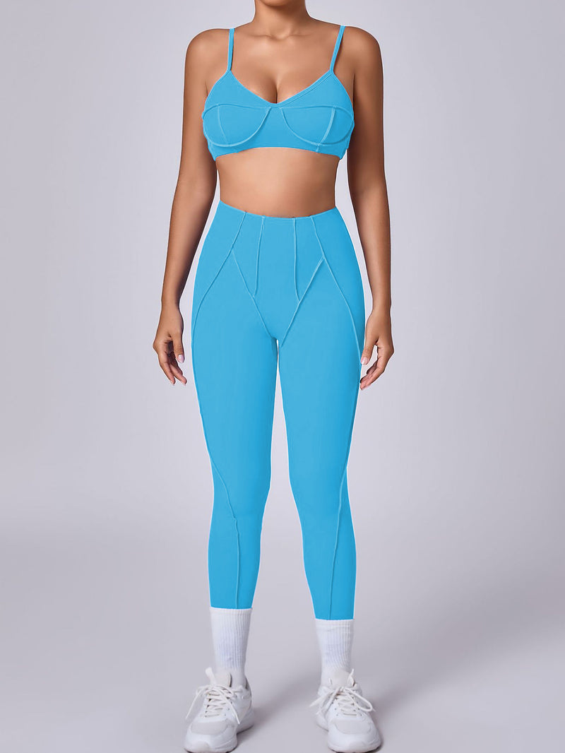 Premium High-Waist Seamless Yoga Leggings - 360° Comfort Fit