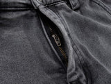 Stylish Men's Double Layer Stitched Ruffle Straight-Leg Trousers