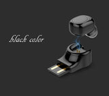 Ultra-Compact Wireless Bluetooth Earbud - Invisible Mini Stereo Headphone with Magnetic Charging