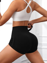 Premium High-Waisted Scrunch Butt Lifting Workout Shorts - Seamless Yoga & Gym Biker Shorts for Women